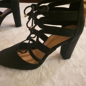 Black Christian Siriano Dress Heels